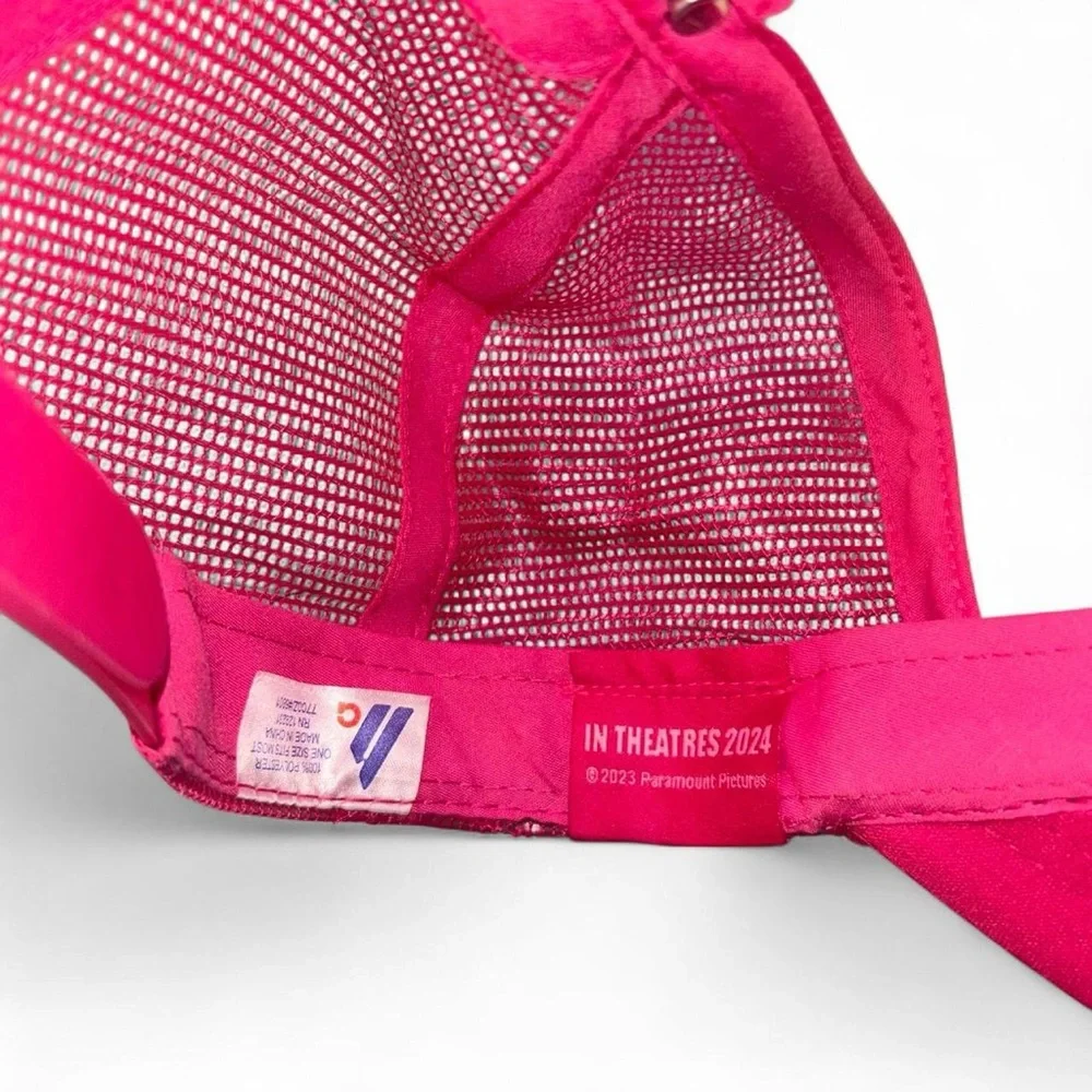 Y2K Mean Girls That’s So Fetch Pink Trucker Hat - Picture 6 of 6